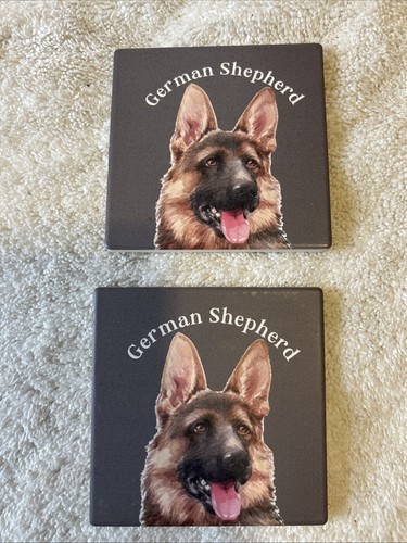 German shepherd ceramic - german,