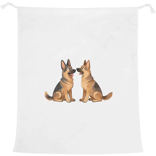 German shepherd pair laundry - 'german,