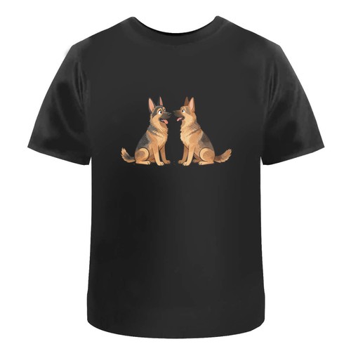 German shepherd pair unisex - 'german,