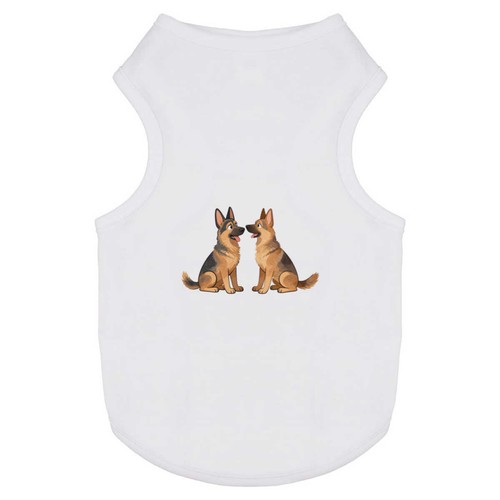German shepherd pair pet - shepherd, pair'