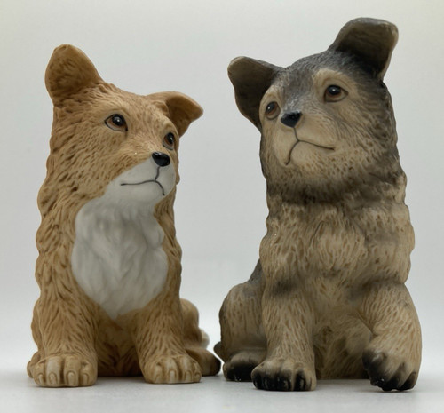 Vintage homco german shepard - german, &