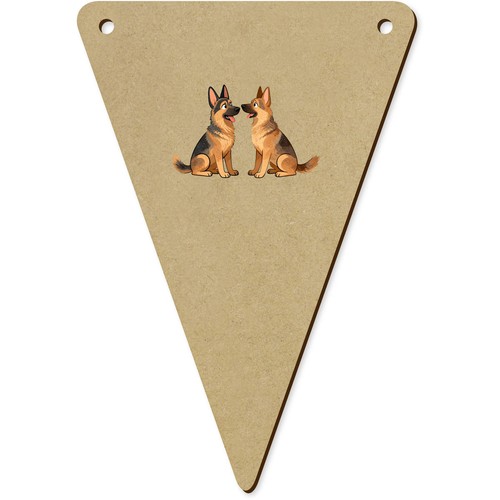 German shepherd pair - x,