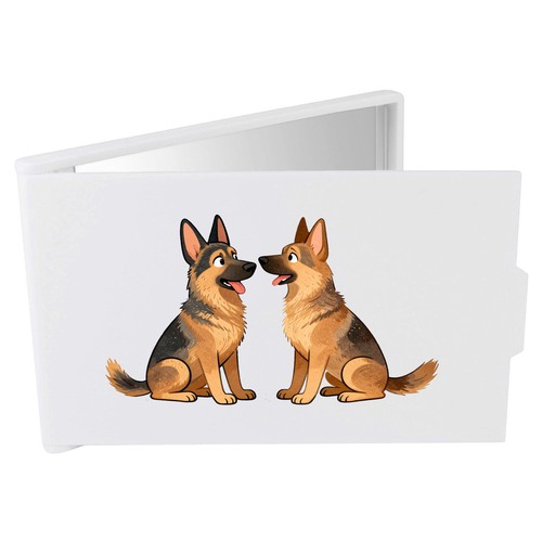 German shepherd pair compact - 'german,