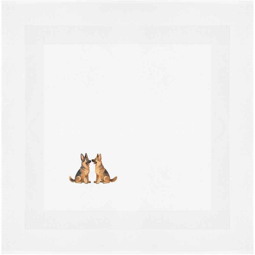 German shepherd pair - shepherd, pair'