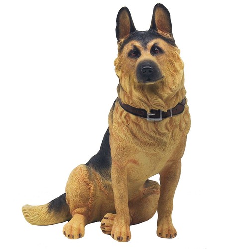 Sitting german shepherd - german,