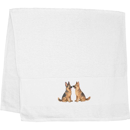 German shepherd pair - pair', hand