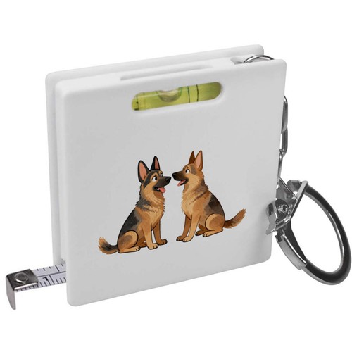 German shepherd pair - shepherd, keyring